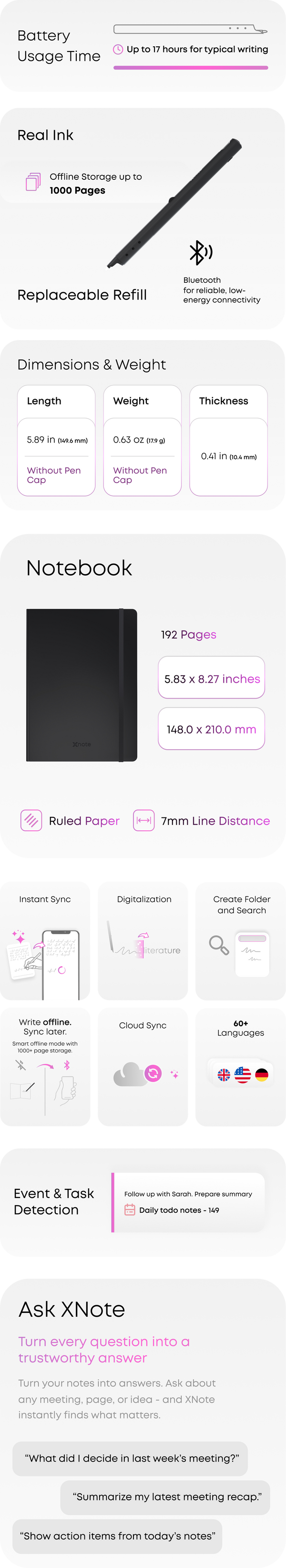 XNote Full Set | XNote