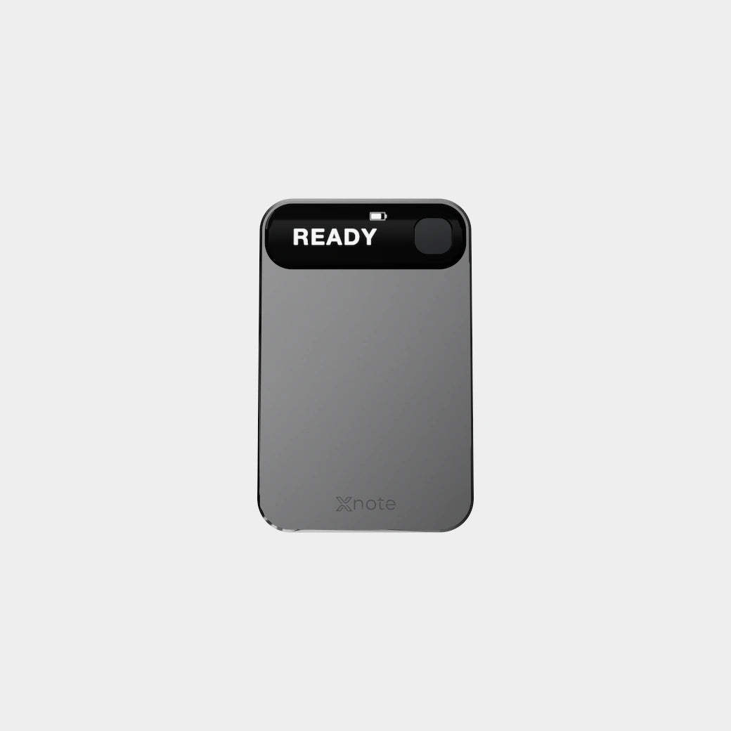 XNote Voice recorder, pre-production design